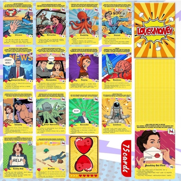 2/35$🍓⭐️ Love & Money Cards Oracle - Picture 2 of 5